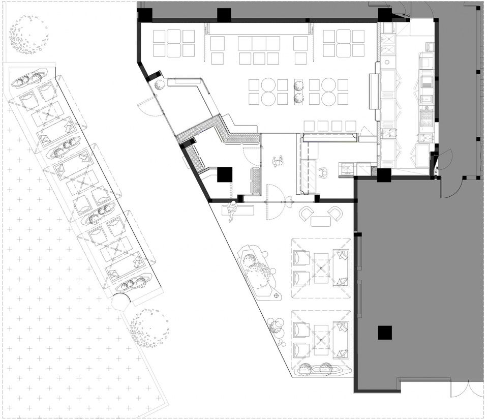 餐廳設計,休閑餐廳設計,酒吧設計,酒吧設計案例,酒吧設計方案,餐酒吧設計,300藤VINES,成都,構看建築設計