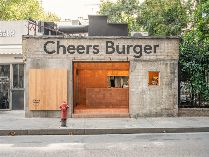 彥文建築工作室 | 上海Cheers Burger漢堡店