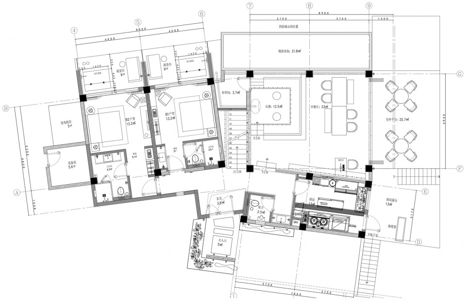 民宿設計,民宿設計方案,民宿設計案例,民宿改造,民宿裝修,度假酒店設計,設計酒店,酒店設計,四川,大隱與跡・四姑娘民宿,萬謙集設計,自由實踐室