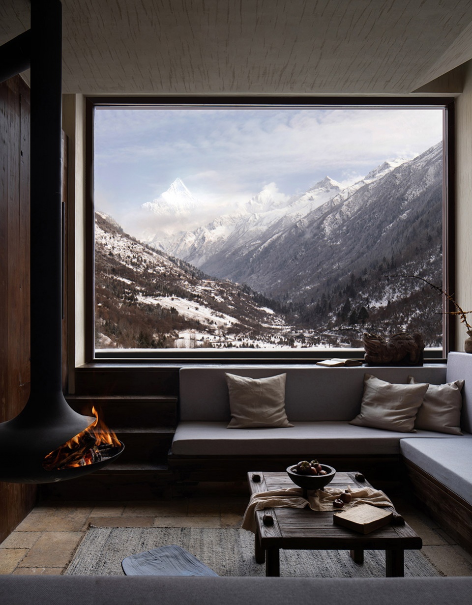 民宿設計,民宿設計方案,民宿設計案例,民宿改造,民宿裝修,度假酒店設計,設計酒店,酒店設計,四川,大隱與跡・四姑娘民宿,萬謙集設計,自由實踐室