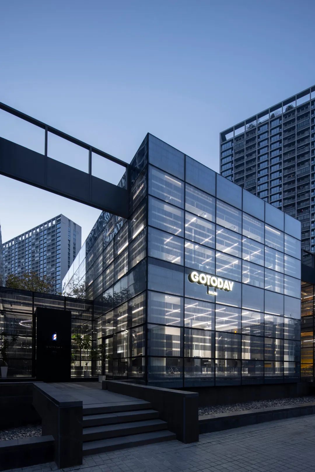 理發店設計,美容美發店設計,美發沙龍,理發店設計案例,理發店設計方案,GOTODAY SALON 高地沙龍,杭州,杭州觀堂設計