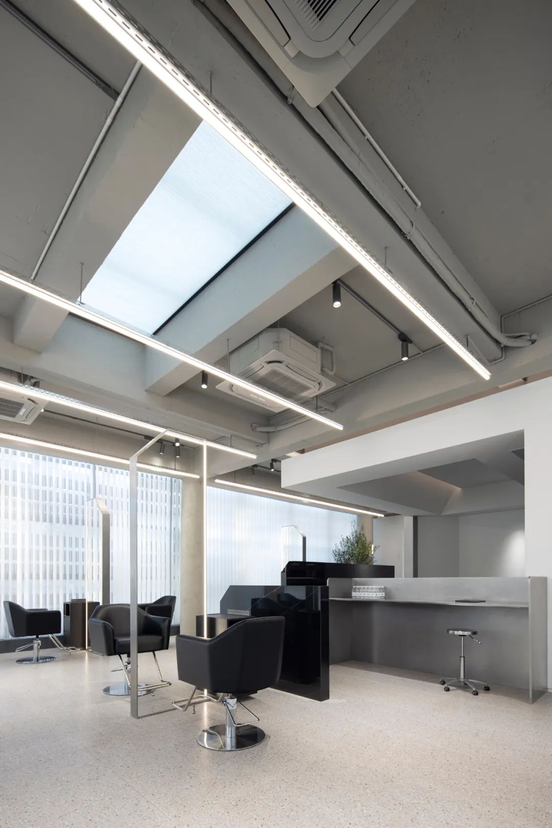 理發店設計,美容美發店設計,美發沙龍,理發店設計案例,理發店設計方案,GOTODAY SALON 高地沙龍,杭州,杭州觀堂設計