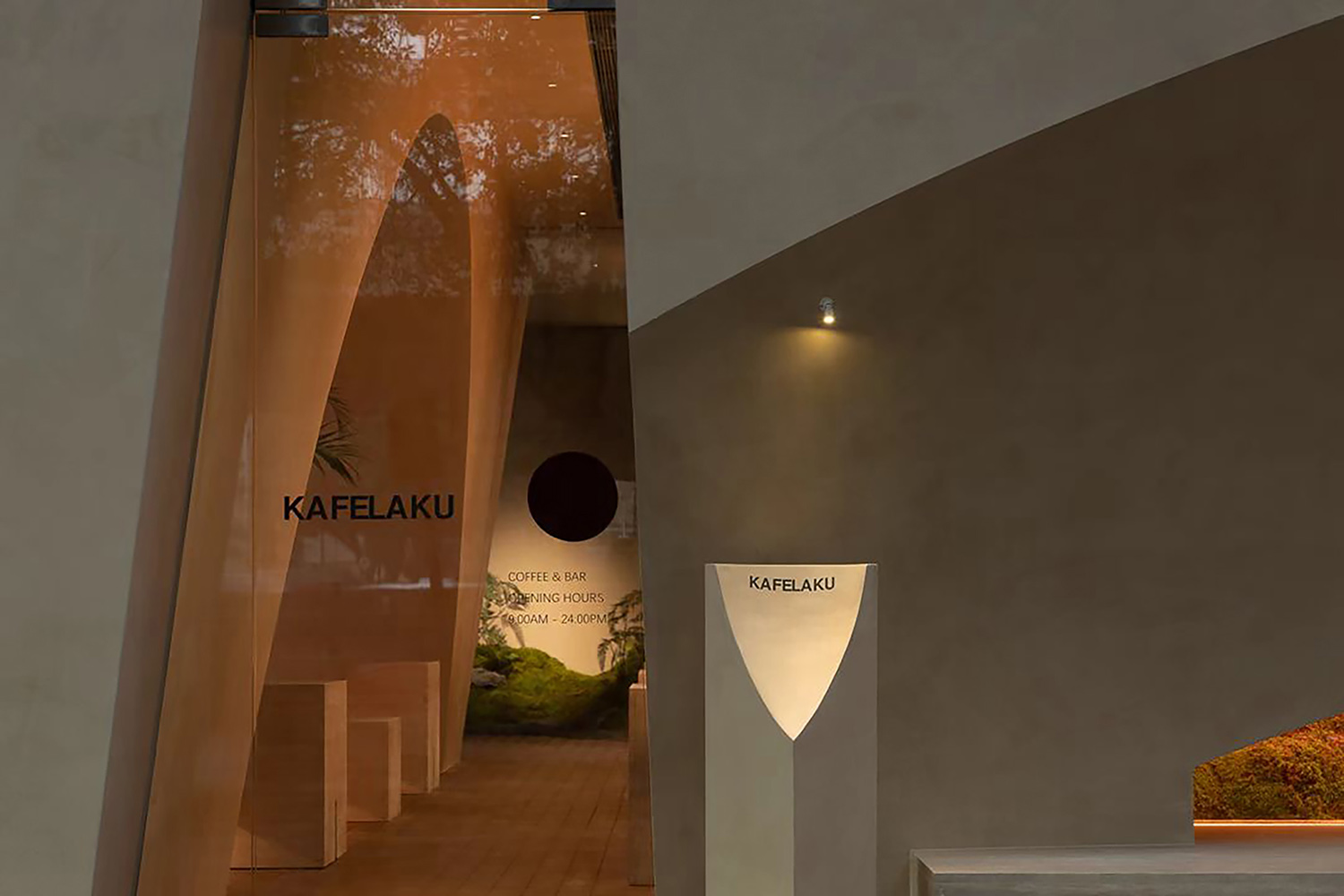 街邊咖啡店設計,咖啡店設計,咖啡店設計案例,咖啡店設計方案,茶飲店設計,廣州,貓屎咖啡在地生長概念店,本立設計