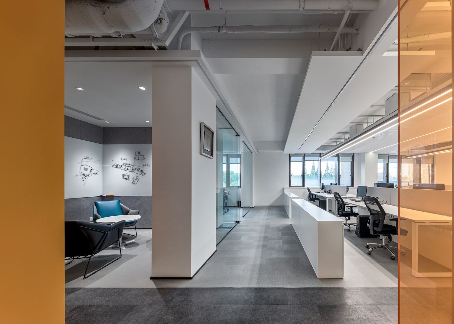 辦公室設計,設計公司辦公室設計,現代風格辦公室設計,辦公室設計方案,辦公室設計案例,辦公室改造,辦公室裝修,上海,MAS總部辦公室,MAS奇皇室內設計