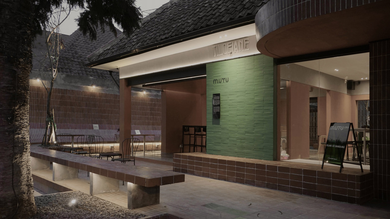 Aaksen Responsible,萬隆,咖啡廳設計案例,咖啡廳裝修,Mutu Loka Cafe,印尼,380㎡