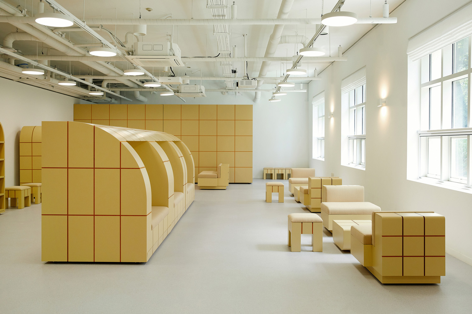 maum studio,韓國,休息室設計,博物館,國外博物館設計,PODO Museum Lounge,博物館休息室設計案例