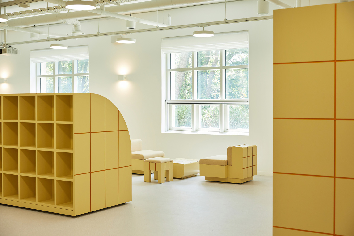 maum studio,韓國,休息室設計,博物館,國外博物館設計,PODO Museum Lounge,博物館休息室設計案例