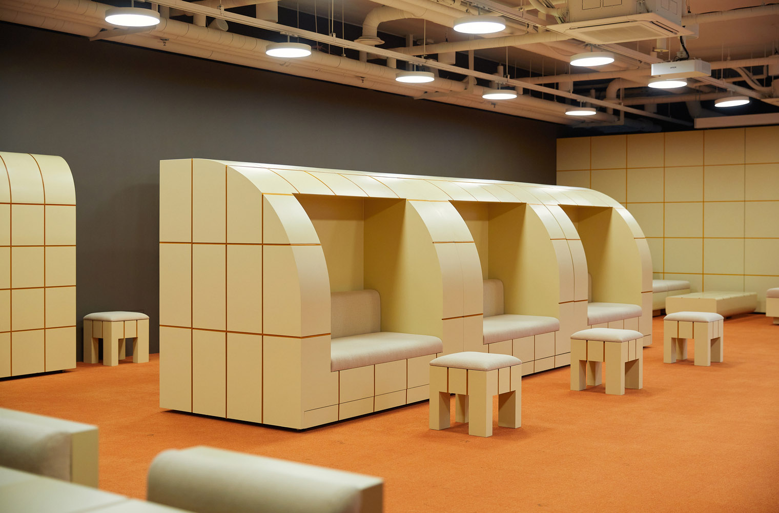 maum studio,韓國,休息室設計,博物館,國外博物館設計,PODO Museum Lounge,博物館休息室設計案例