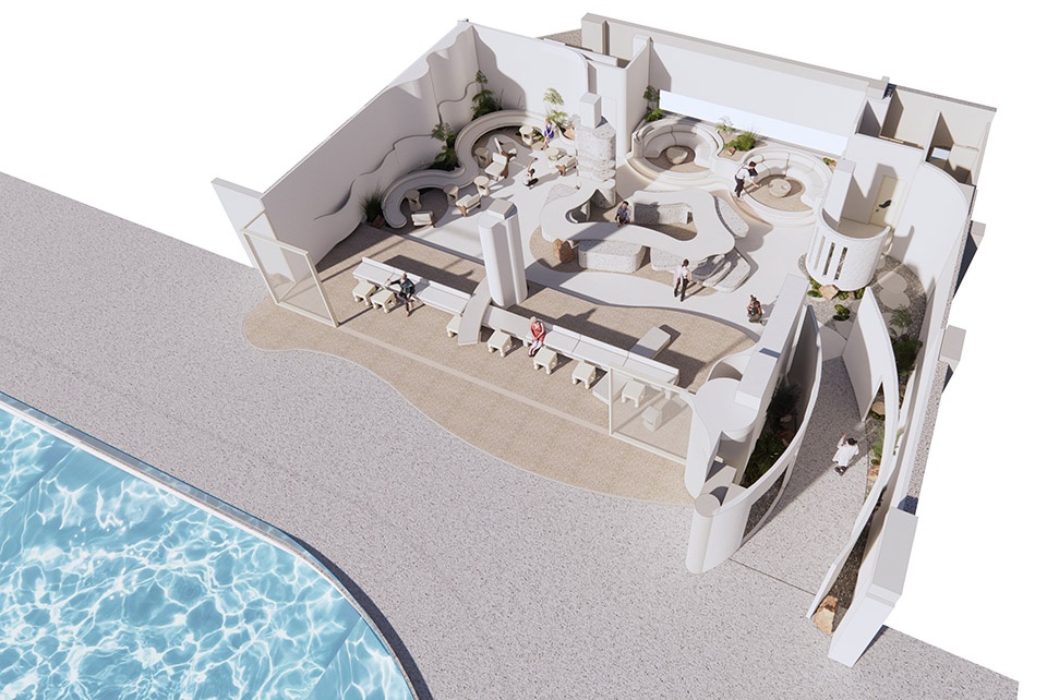 咖啡廳設計,咖啡廳設計案例,咖啡廳設計方案,咖啡廳裝修,茶飲店設計,青島,Reef海邊咖啡館,木鬥設計