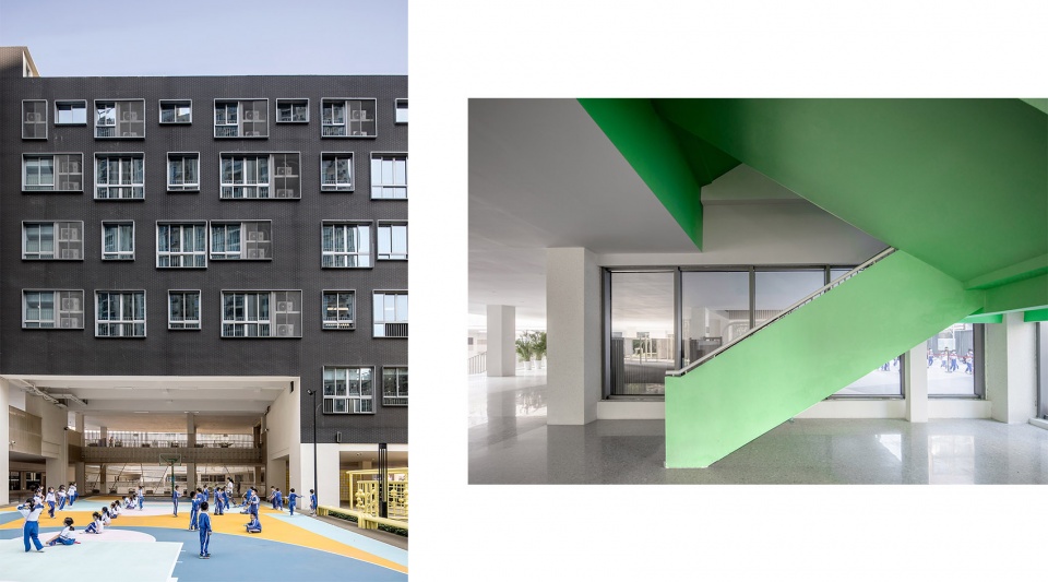 學校設計,小學設計,學校改造設計,校園設計,學校裝修,學校設計案例,深圳,羅湖桃園小學,立方建築設計