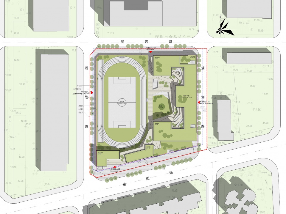 學校設計,小學設計,學校改造設計,校園設計,學校裝修,學校設計案例,深圳,羅湖桃園小學,立方建築設計