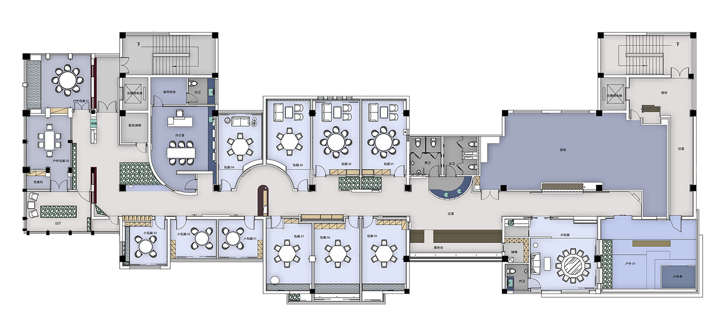 火鍋店設計,火鍋店設計案例,火鍋店設計方案,火鍋店裝修,餐廳設計,休閑餐廳設計,蘇州,盛熹火鍋料理,鉑世創意設計/韓振江