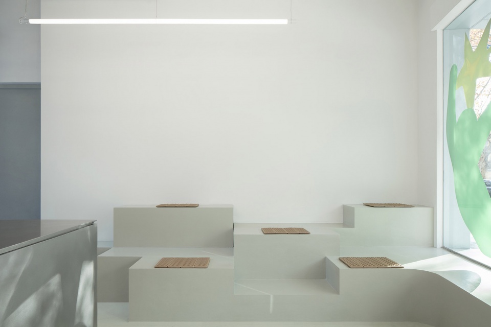 咖啡店設計,咖啡廳設計,咖啡店裝修,咖啡店設計案例,咖啡店設計方案,零售店設計,街邊咖啡店設計,商店設計,Tough Planet硬核星球咖啡及零售首店,上海,ATAH介景建築事務所