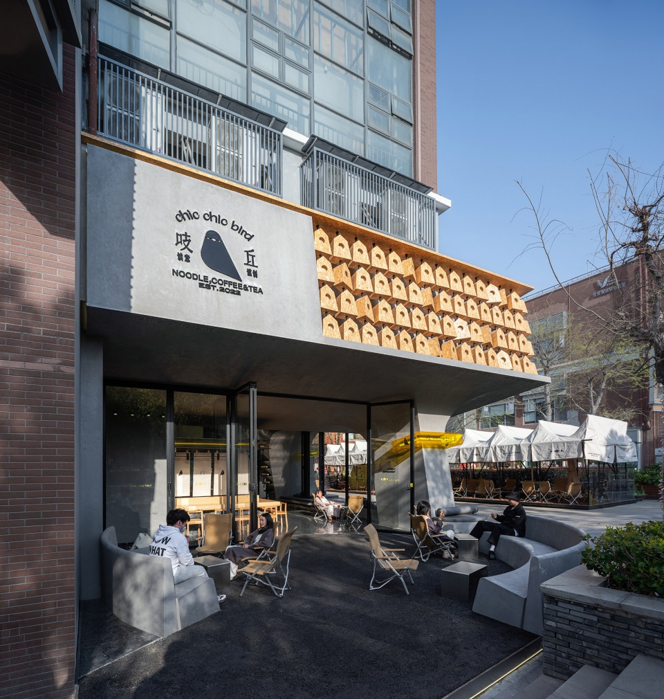 咖啡廳設計,咖啡館設計,咖啡廳設計案例,咖啡廳設計方案,餐廳設計,餐廳裝修,餐廳設計方案,餐廳設計案例,武漢,吱丘製麵所,吱丘咖啡,青·微舍工作室,華中科技大學建規學院