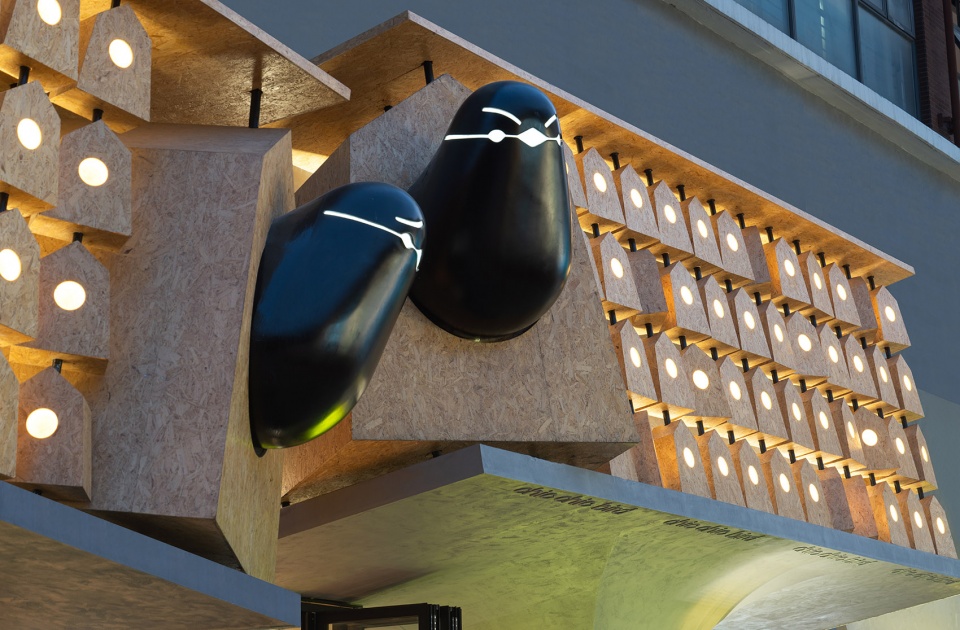 咖啡廳設計,咖啡館設計,咖啡廳設計案例,咖啡廳設計方案,餐廳設計,餐廳裝修,餐廳設計方案,餐廳設計案例,武漢,吱丘製麵所,吱丘咖啡,青·微舍工作室,華中科技大學建規學院