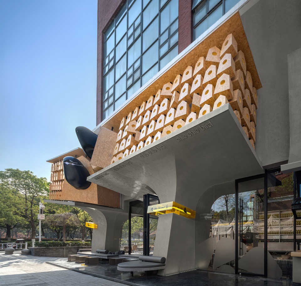 咖啡廳設計,咖啡館設計,咖啡廳設計案例,咖啡廳設計方案,餐廳設計,餐廳裝修,餐廳設計方案,餐廳設計案例,武漢,吱丘製麵所,吱丘咖啡,青·微舍工作室,華中科技大學建規學院