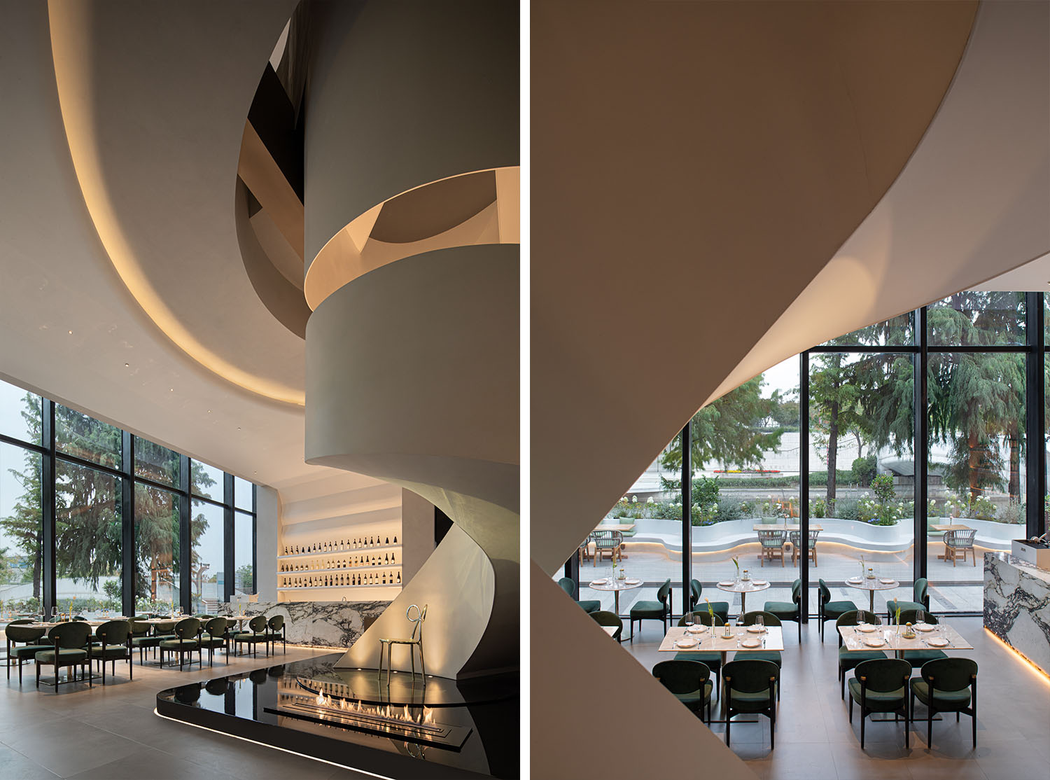 餐廳設計,咖啡廳設計,餐廳設計案例,餐廳設計方案,餐廳裝修,家居買手店設計,杭州,悅+ Deco生活美學館,杭州時上建築空間設計事務所,沈墨