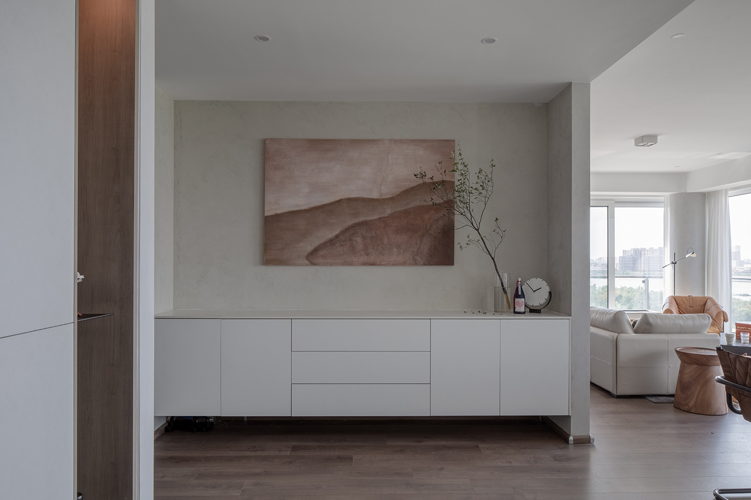 210㎡住宅設計,210㎡,住宅設計案例,家裝設計,大平層設計,大平層設計案例,大平層設計方案,現代風格住宅設計,恣意有序的生活藝術,上海,介兮空間設計