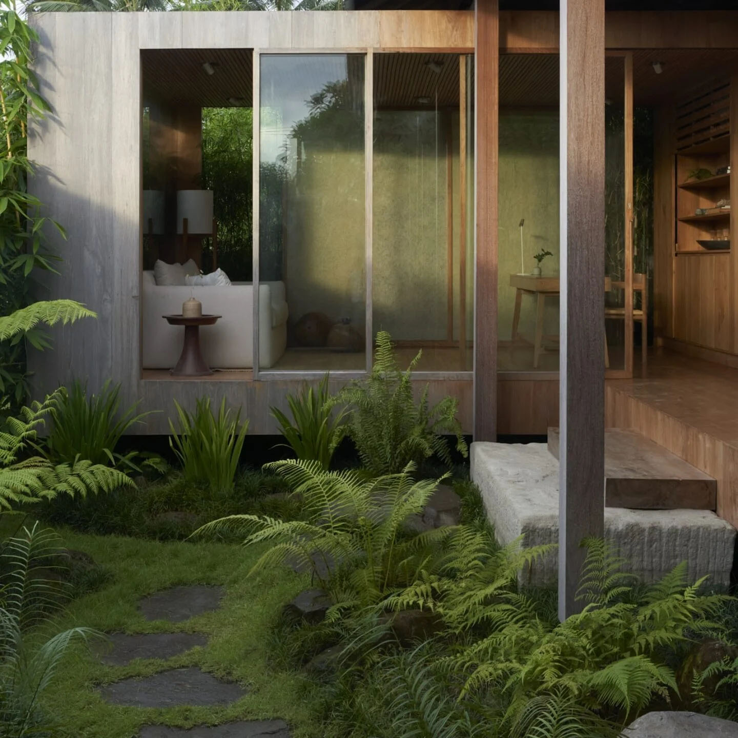 工作室設計,靜修工作室設計,工作室設計案例,Blanco Studio,日式極簡主義美學,日式風格,Kalpa Taru,巴厘島,印度尼西亞