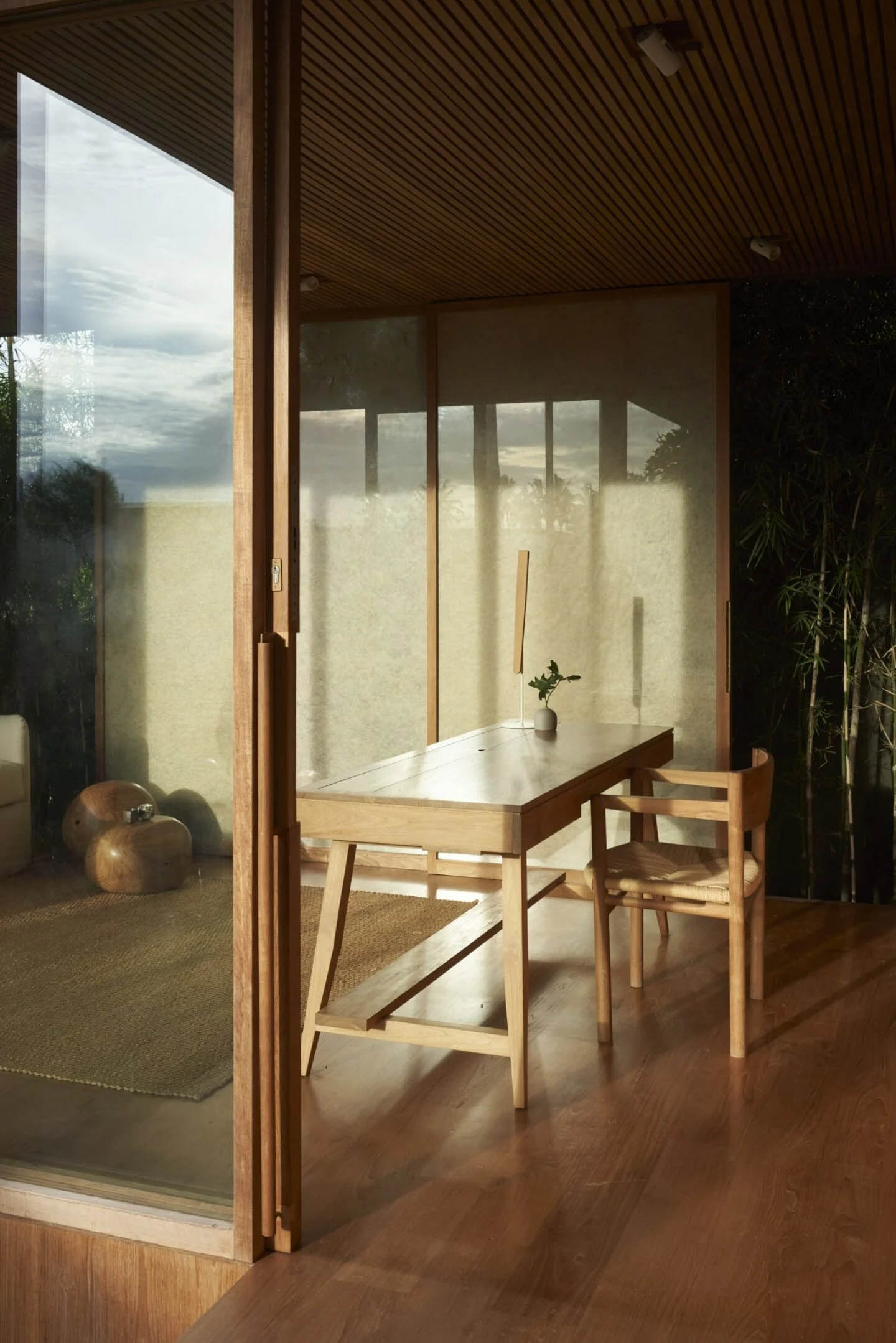 工作室設計,靜修工作室設計,工作室設計案例,Blanco Studio,日式極簡主義美學,日式風格,Kalpa Taru,巴厘島,印度尼西亞