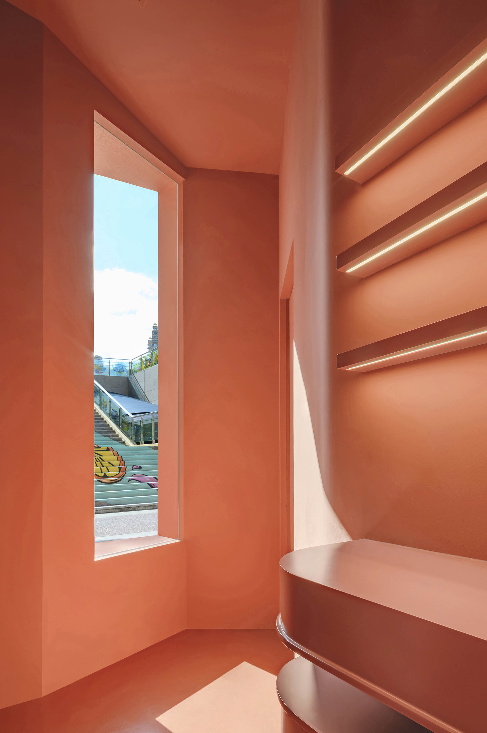 零售店設計,美妝零售店設計,8877 Interiors,米甲旗艦店,零售店設計案例,MEET NAIL,上海徐彙濱江,美甲店,美甲體驗店,上海,李彥霏