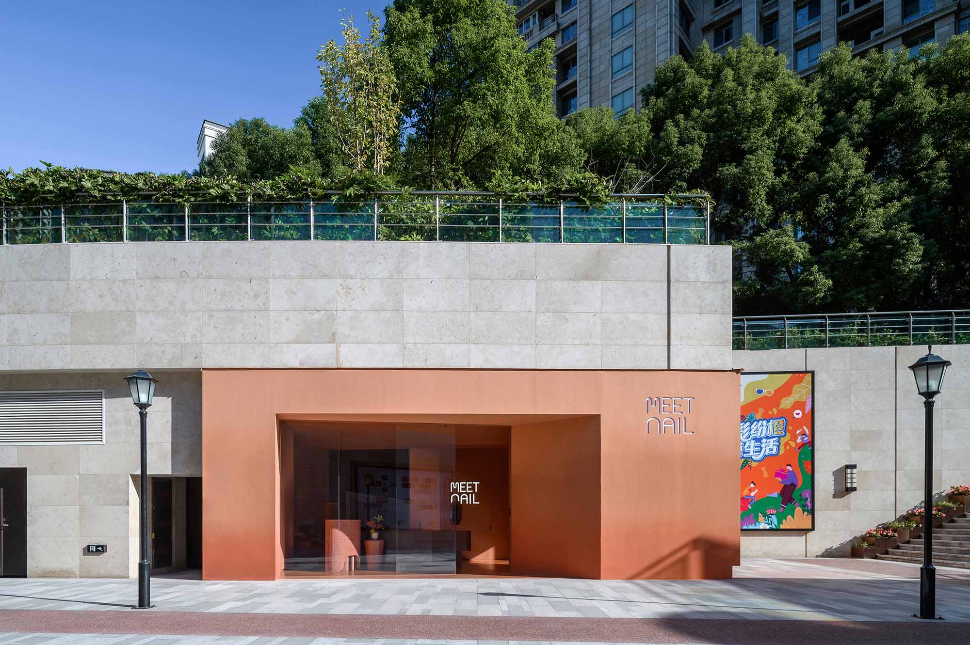 零售店設計,美妝零售店設計,8877 Interiors,米甲旗艦店,零售店設計案例,MEET NAIL,上海徐彙濱江,美甲店,美甲體驗店,上海,李彥霏
