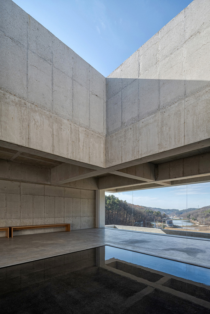 ALIVEUS architecture,瑜伽工作室設計,韓國,瑜伽工作室設計案例,瑜伽工作室設計方案,極簡風格,辦公室設計,TRIVIUM Yoga Studio