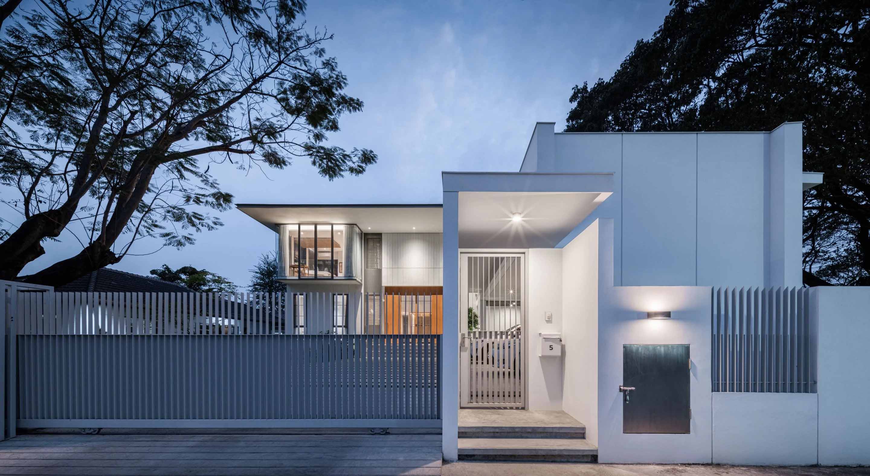 別墅設計,別墅設計案例,AOMO,Architecture of My Own,國外別墅設計案例,別墅裝修,庭院別墅,枯山水,泰國,曼穀