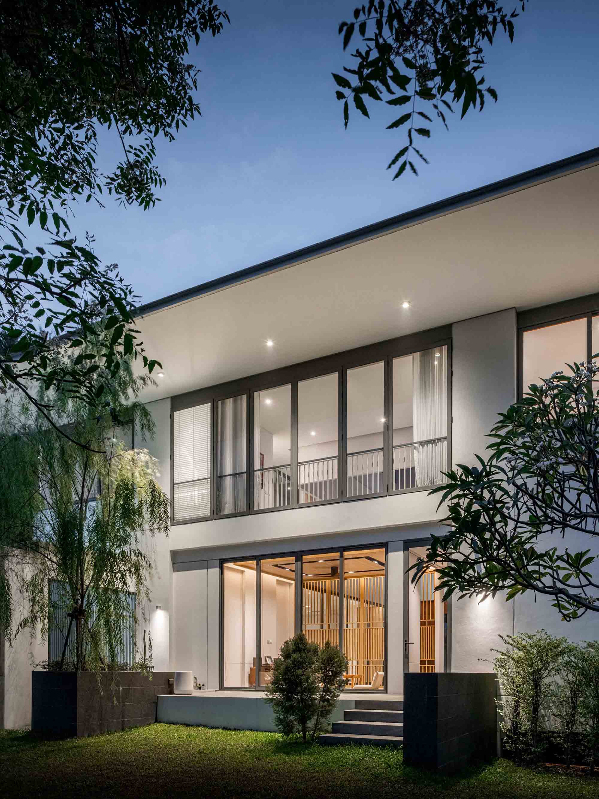 別墅設計,別墅設計案例,AOMO,Architecture of My Own,國外別墅設計案例,別墅裝修,庭院別墅,枯山水,泰國,曼穀