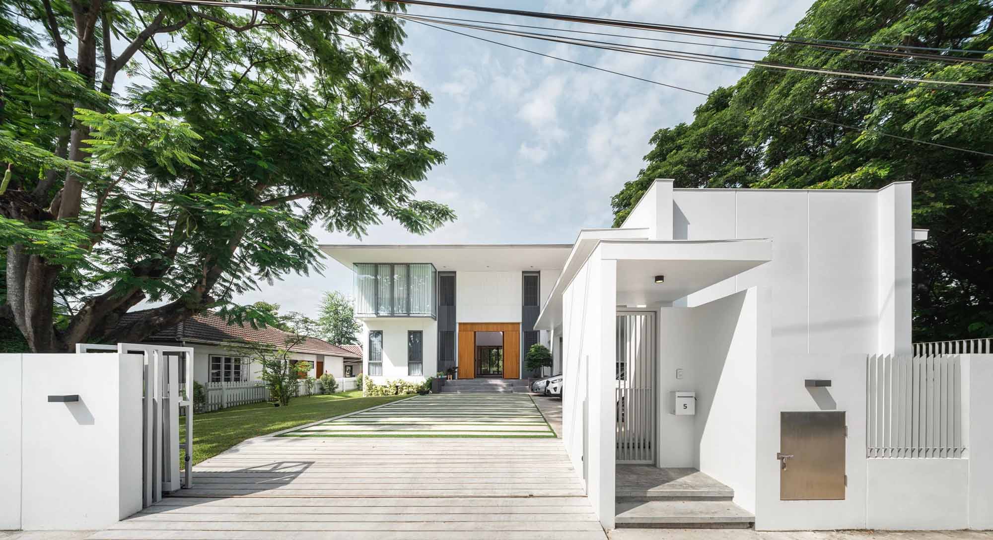 別墅設計,別墅設計案例,AOMO,Architecture of My Own,國外別墅設計案例,別墅裝修,庭院別墅,枯山水,泰國,曼穀