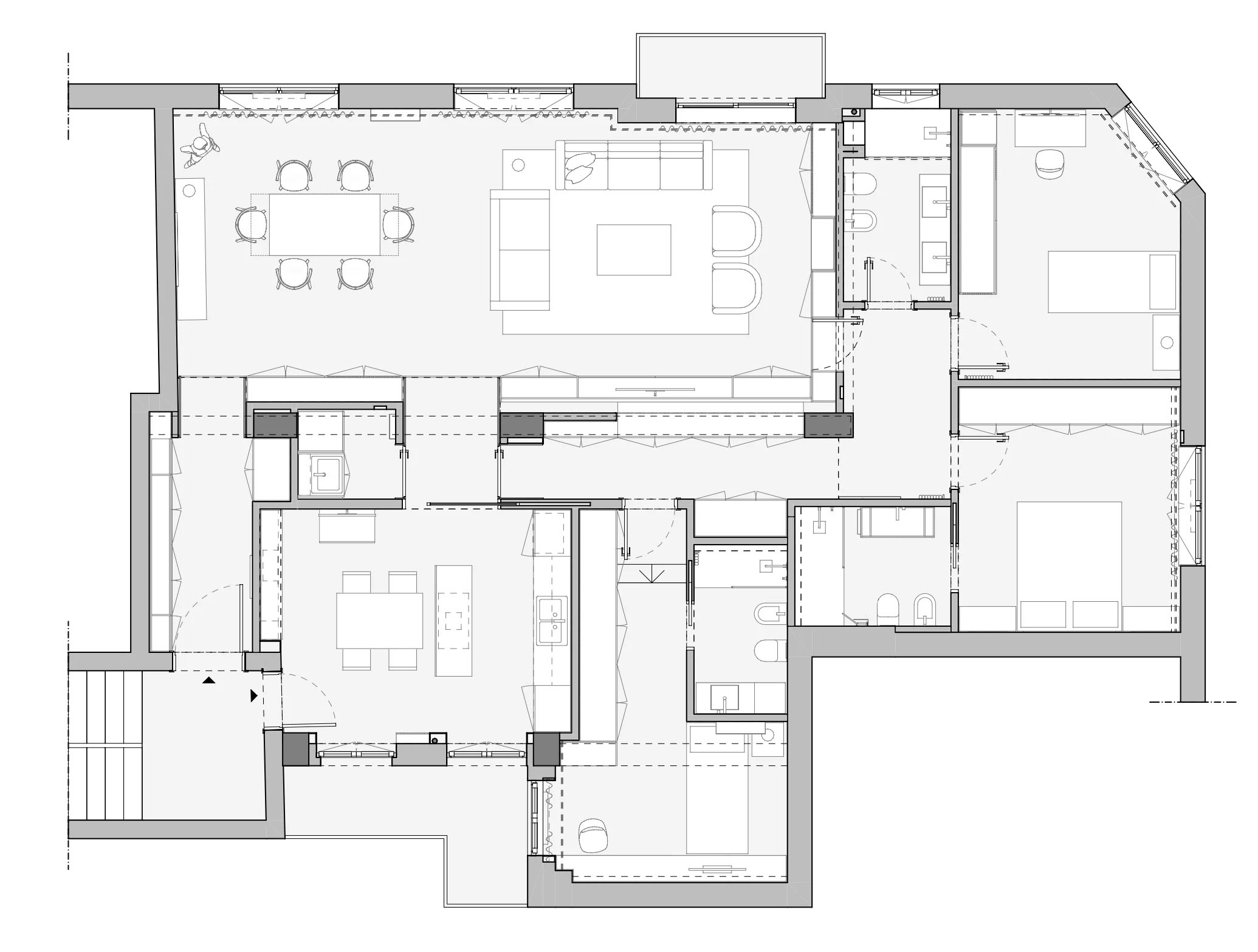FADD Architects,意大利,那不勒斯,公寓設計,公寓設計案例,大平層