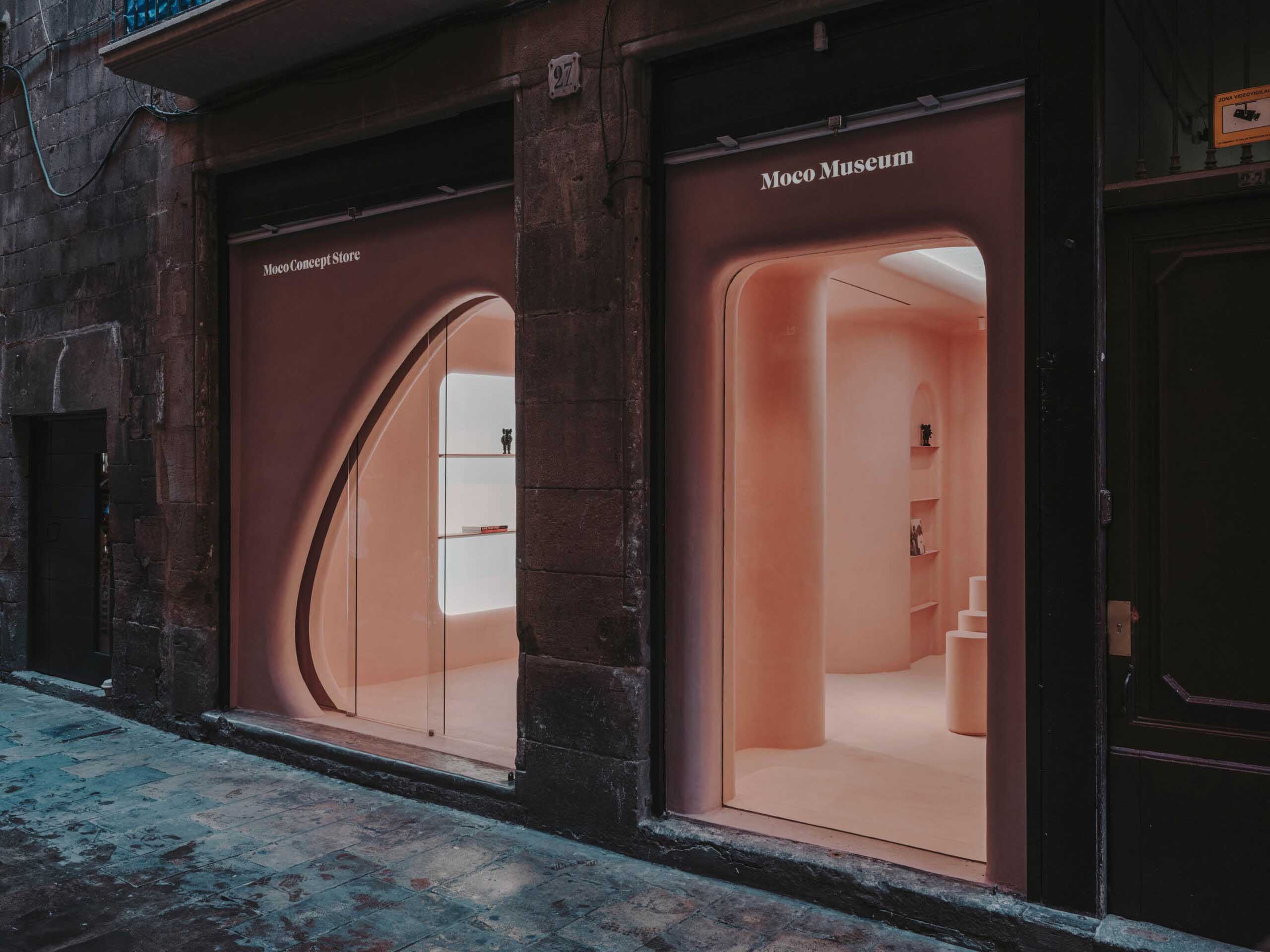 Six n Five,概念店,Isern Serra,巴塞羅那,概念店設計案例,曲線美學,極簡主義