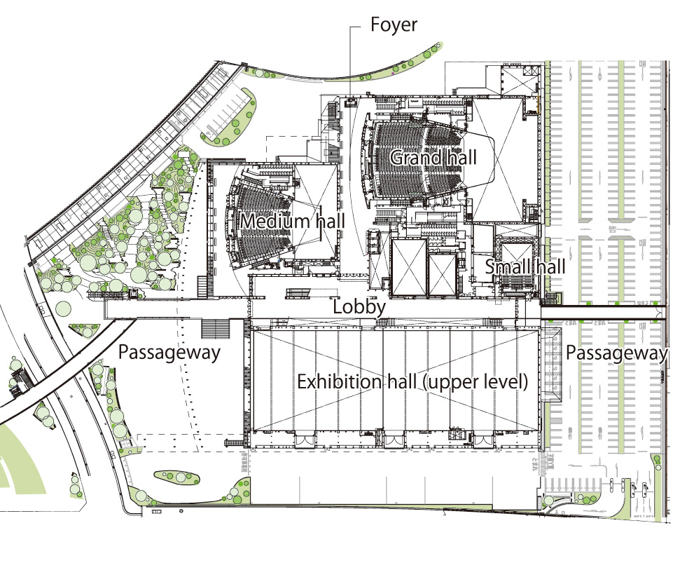 日建設計,日本,姬路文化會議中心,文化中心設計,公共建築設計案例,會議中心,Nikken Sekkei