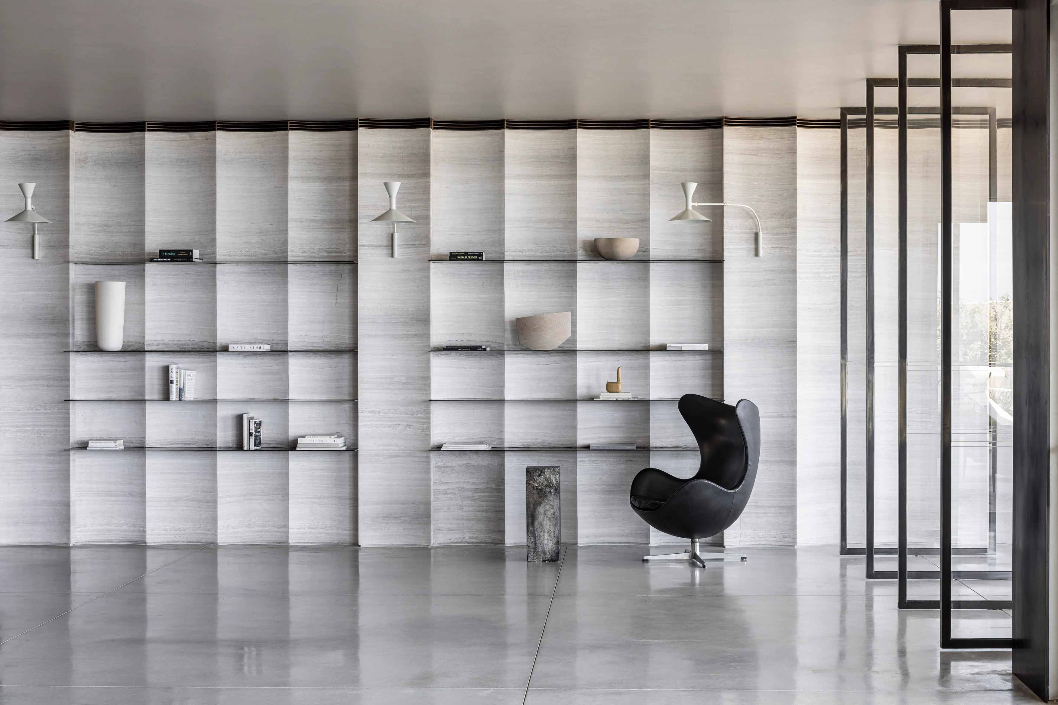 別墅設計,別墅設計案例,Tal Goldsmith Fish design studio,以色列,國外別墅設計案例,別墅裝修,海景別墅,開放式布局