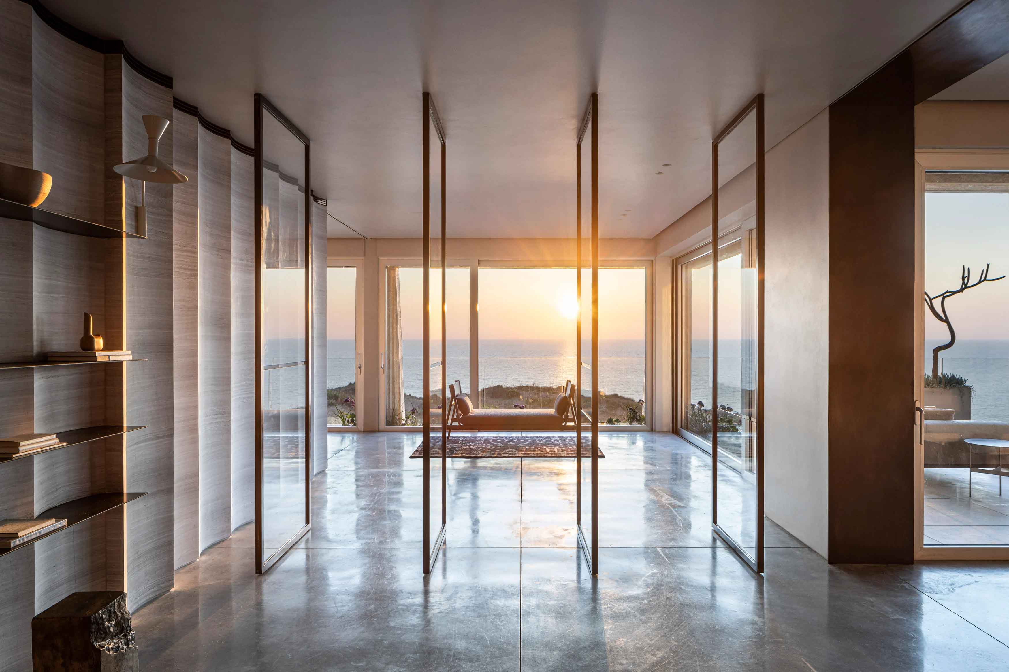 別墅設計,別墅設計案例,Tal Goldsmith Fish design studio,以色列,國外別墅設計案例,別墅裝修,海景別墅,開放式布局