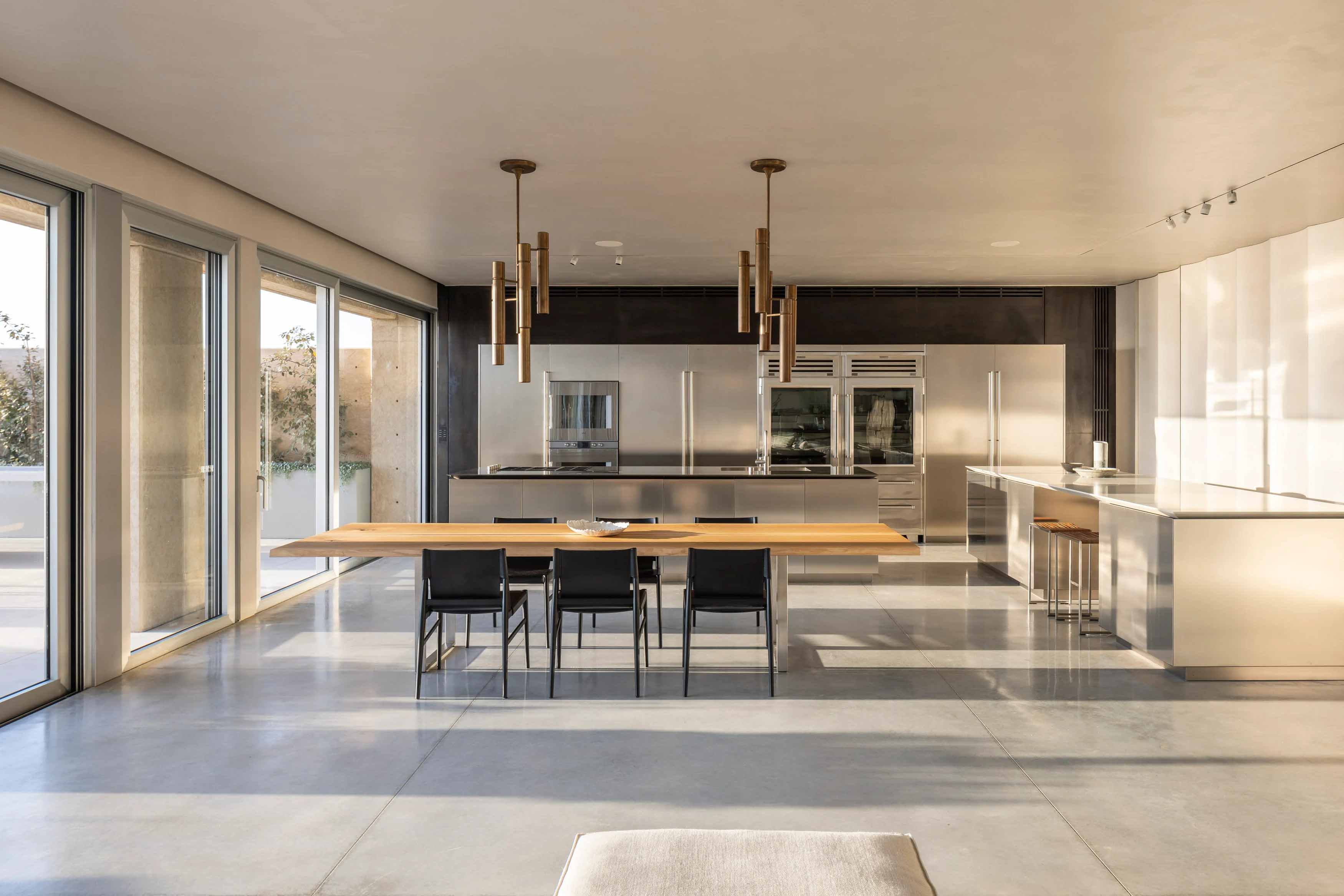 別墅設計,別墅設計案例,Tal Goldsmith Fish design studio,以色列,國外別墅設計案例,別墅裝修,海景別墅,開放式布局