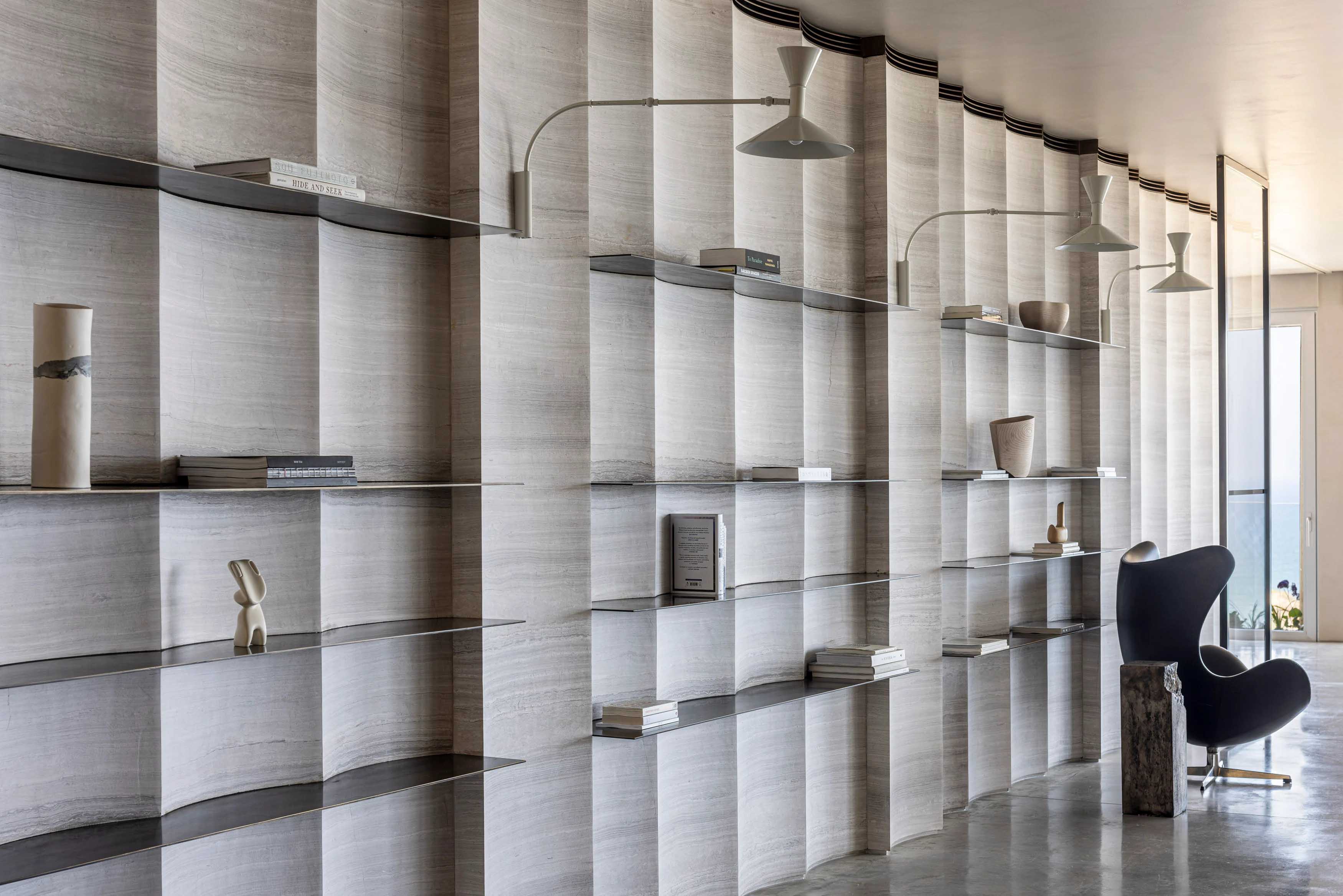 別墅設計,別墅設計案例,Tal Goldsmith Fish design studio,以色列,國外別墅設計案例,別墅裝修,海景別墅,開放式布局