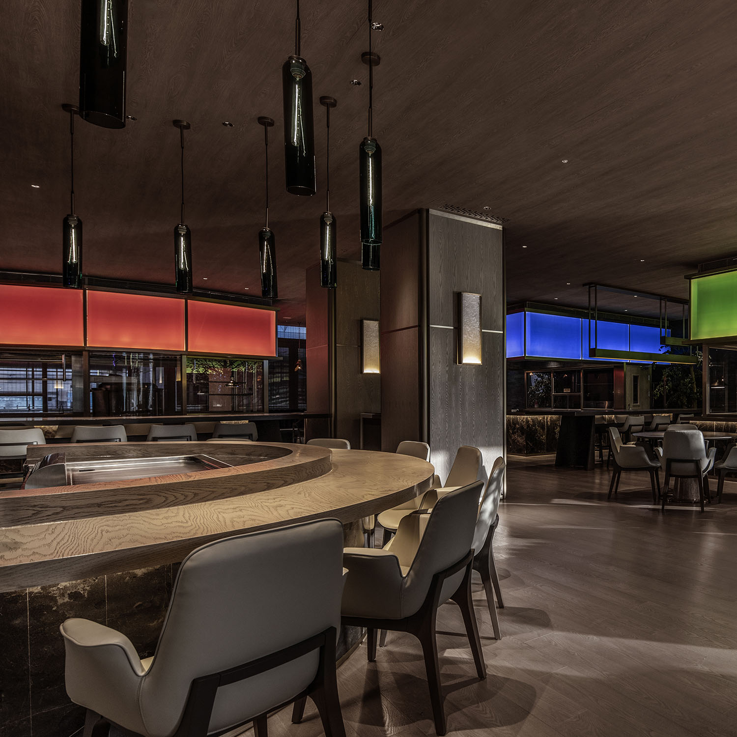 餐廳設計,餐廳設計方案,餐廳設計案例,餐廳裝修,高檔餐廳設計,現代風格餐廳設計,北京,龍庭酒家融彙店,WIT方夏設計