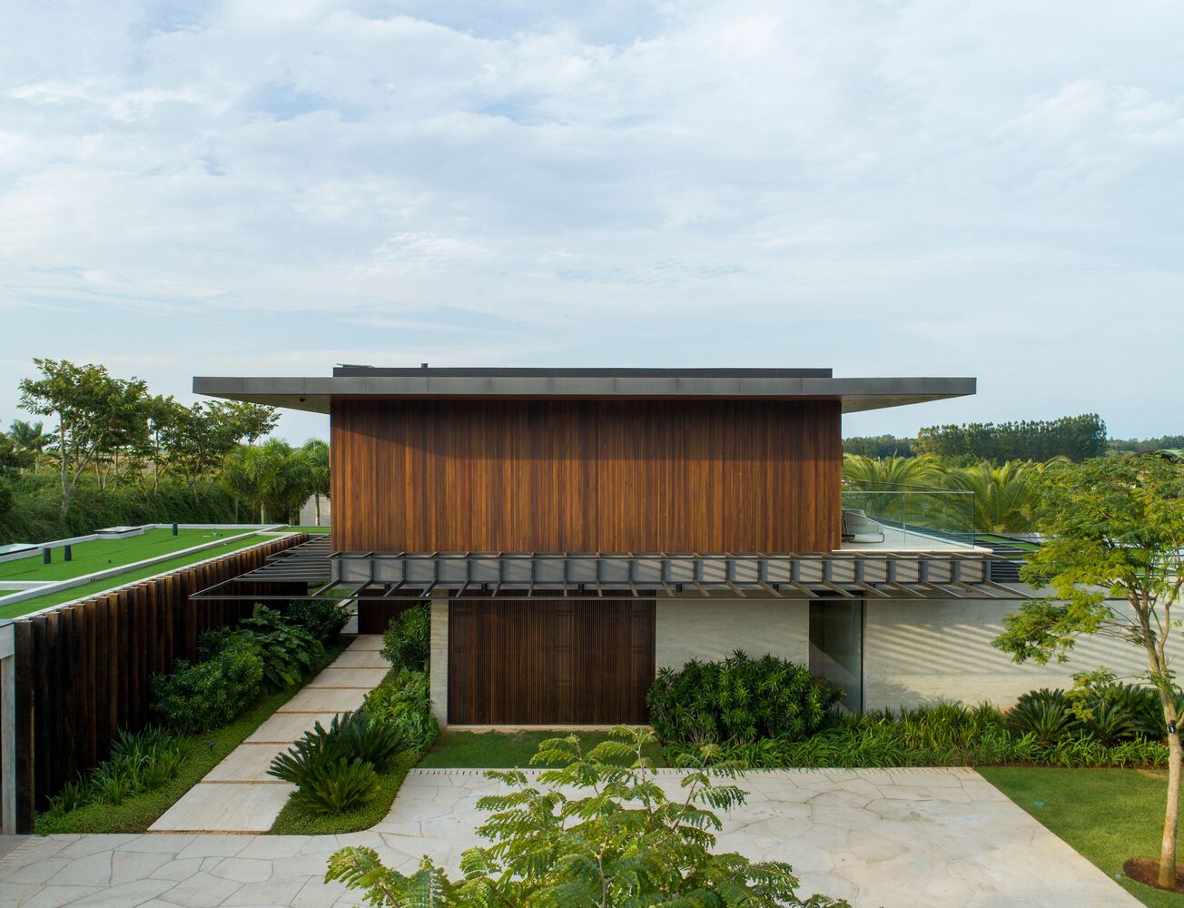 別墅設計,景觀別墅設計,Felipe Caboclo Arquitetura,國外別墅設計案例,巴西,940㎡,別墅泳池