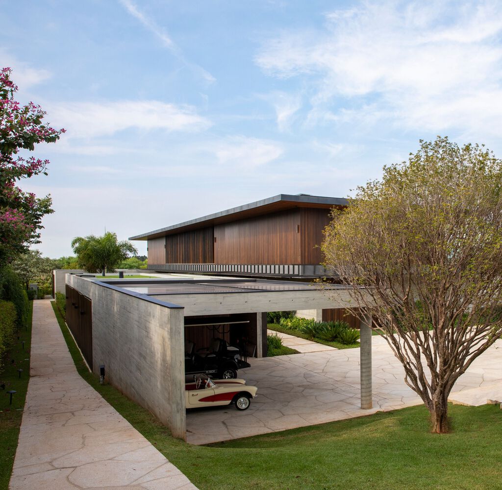 別墅設計,景觀別墅設計,Felipe Caboclo Arquitetura,國外別墅設計案例,巴西,940㎡,別墅泳池