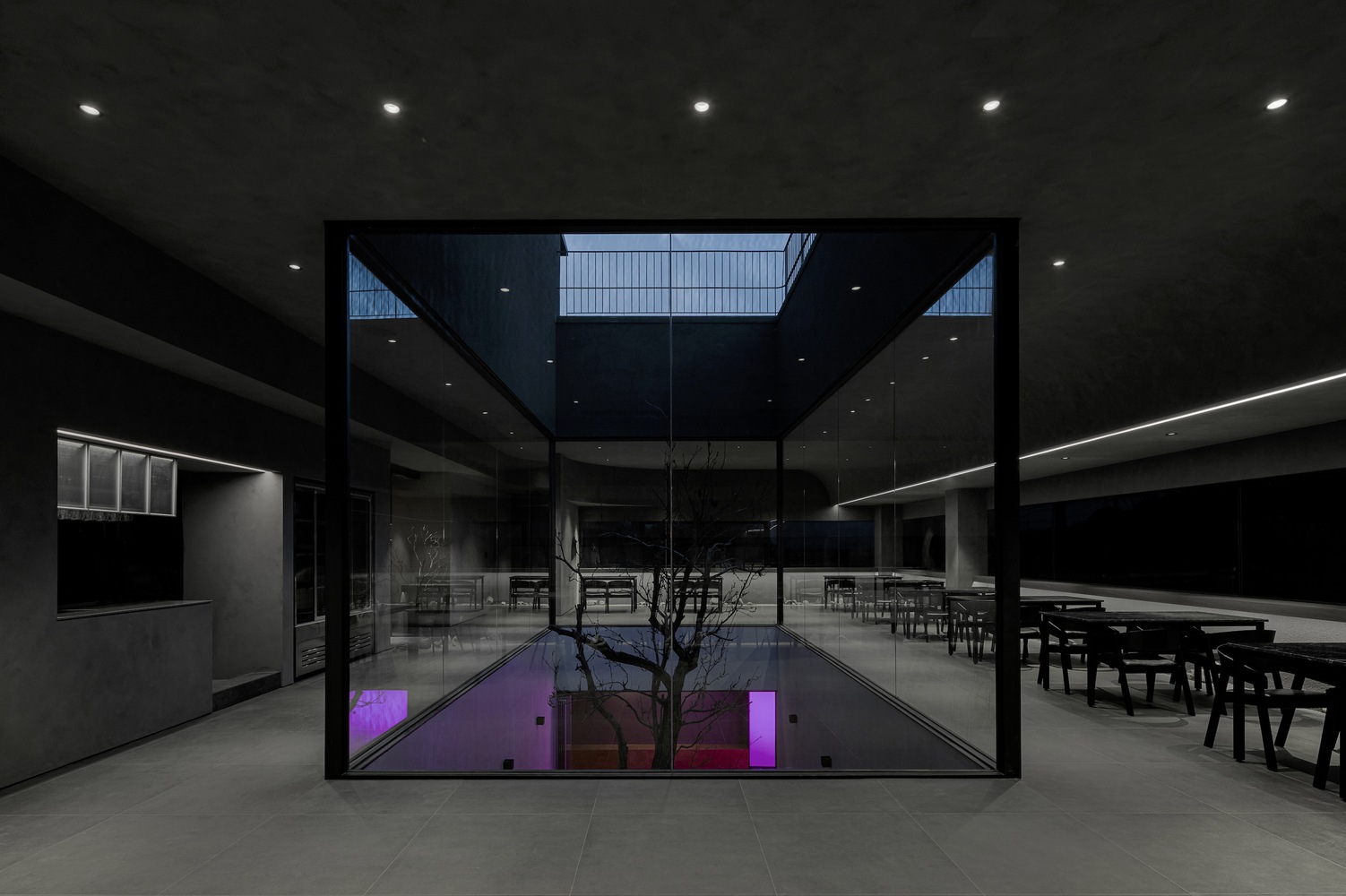 Plainoddity,韓國,西餐廳設計,餐廳設計案例,Dark and Light,意大利菜餐廳