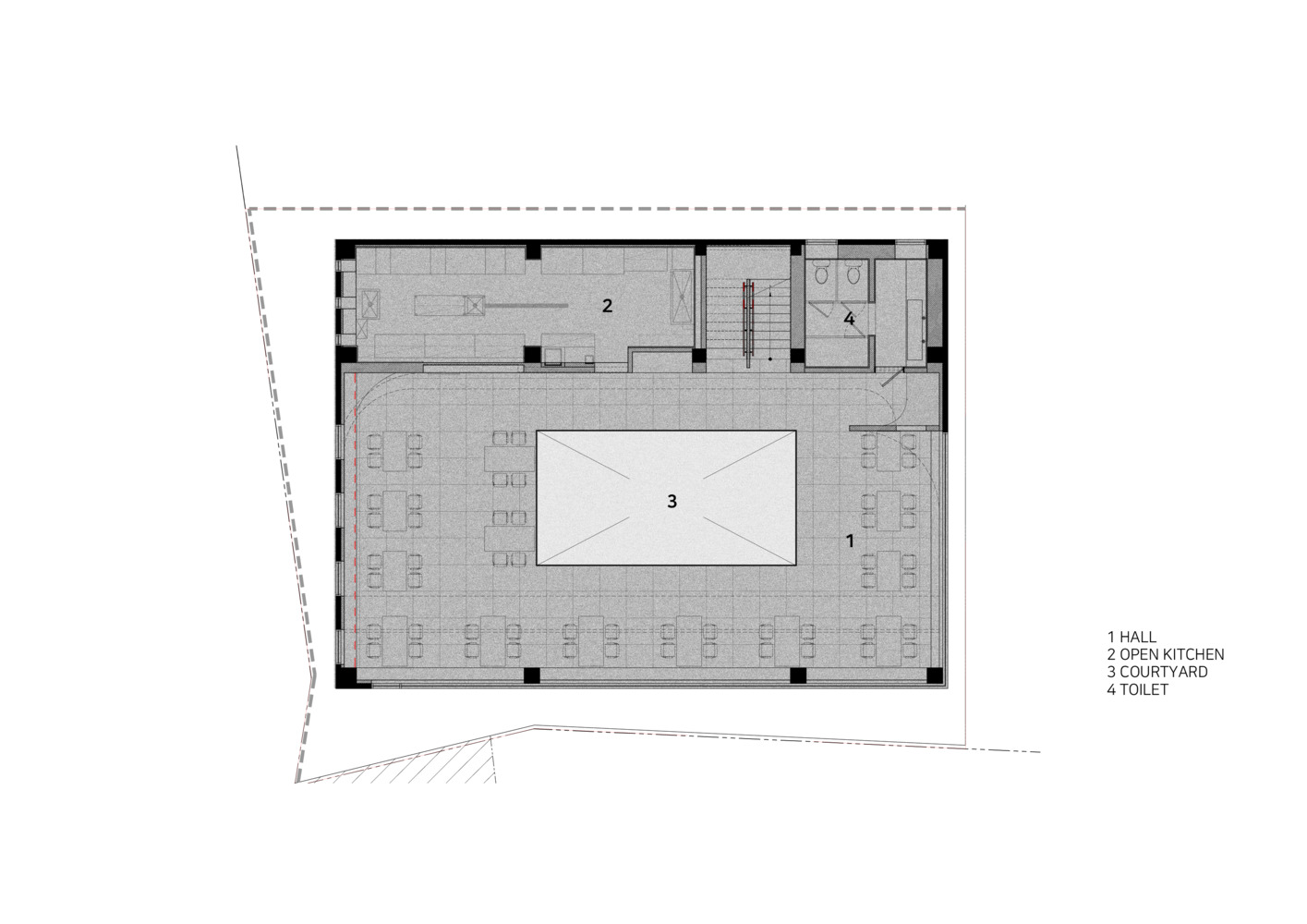 Plainoddity,韓國,西餐廳設計,餐廳設計案例,Dark and Light,意大利菜餐廳