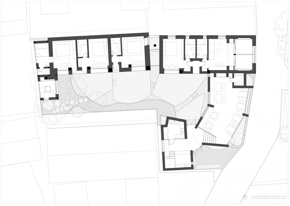民宿設計,民宿改造設計,農民房改造民宿設計,民宿設計案例,民宿設計方案,北京民宿,混亂是階梯小喜民宿,北京,大料建築