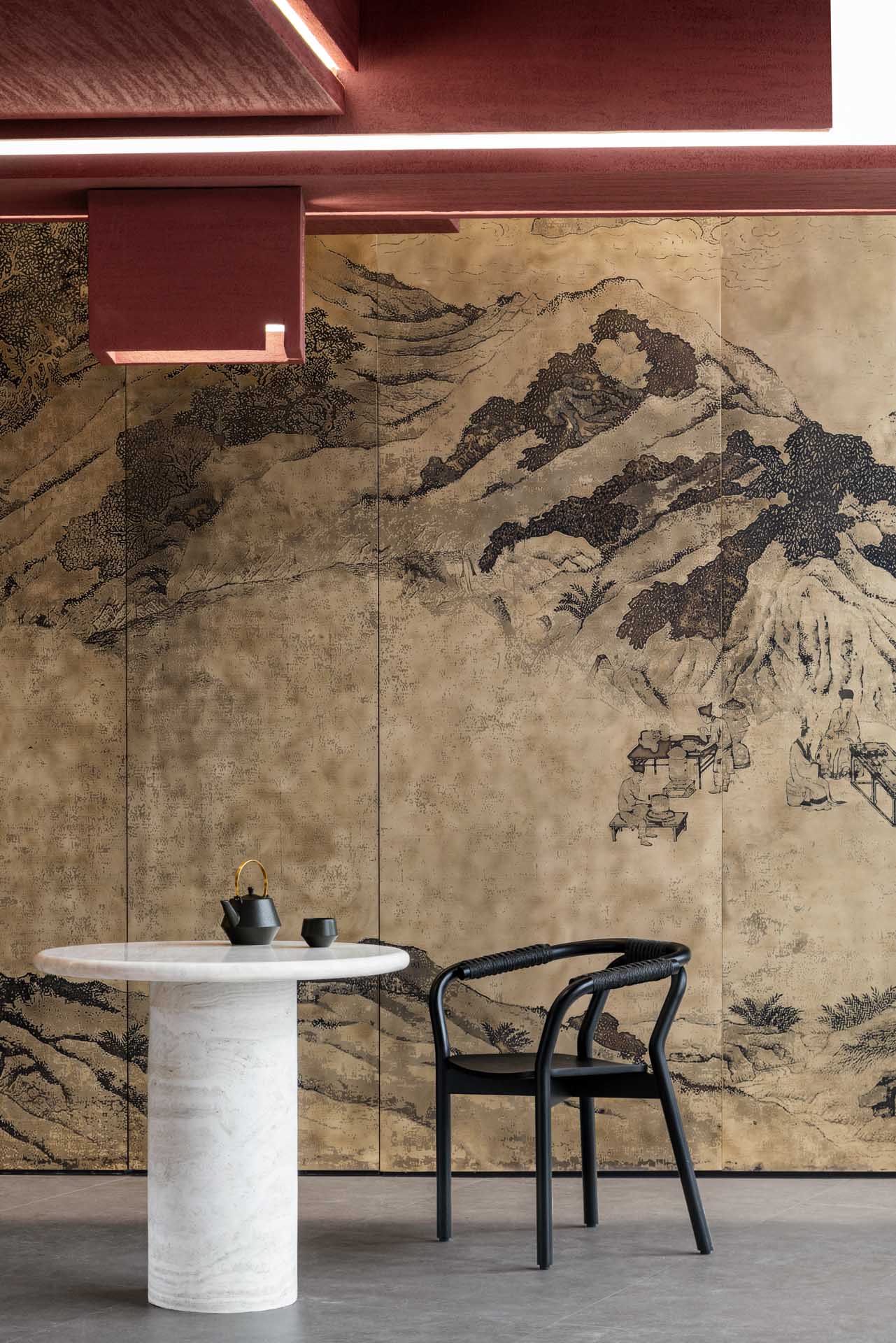 茶飲店設計,茶飲店設計案例,茶飲店設計方案,餐廳設計,休閑茶飲店設計,深圳,PURE NFTEA純普茶,於強室內設計師事務所,於強,YuQiang,YuQiang&Partners,異開設計,泡泡藝廊