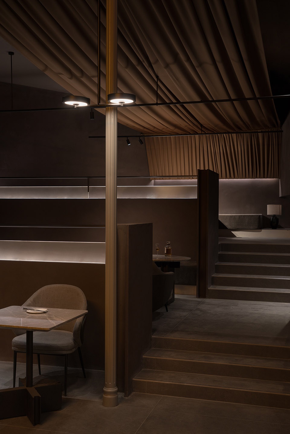 餐廳設計,主題餐廳設計,休閑餐廳設計,酒吧餐廳設計,餐廳設計案例,現代風格餐廳設計,餐廳設計方案,酒吧設計,TARENTUM 萄木 L’Opéra 希臘餐廳酒吧,深圳,ATELIER XU