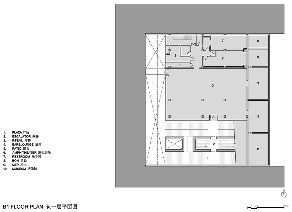 博物館改造,博物館設計,西安,曲江藝術博物館擴建,如恩設計研究室