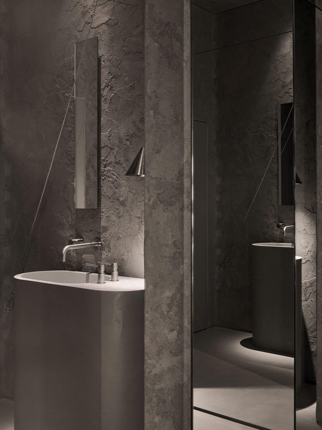 海鮮餐廳設計,餐廳設計案例,原木色,酒吧設計方案,DA bureau,聖彼得堡,極簡主義,Porto 19海鮮餐廳