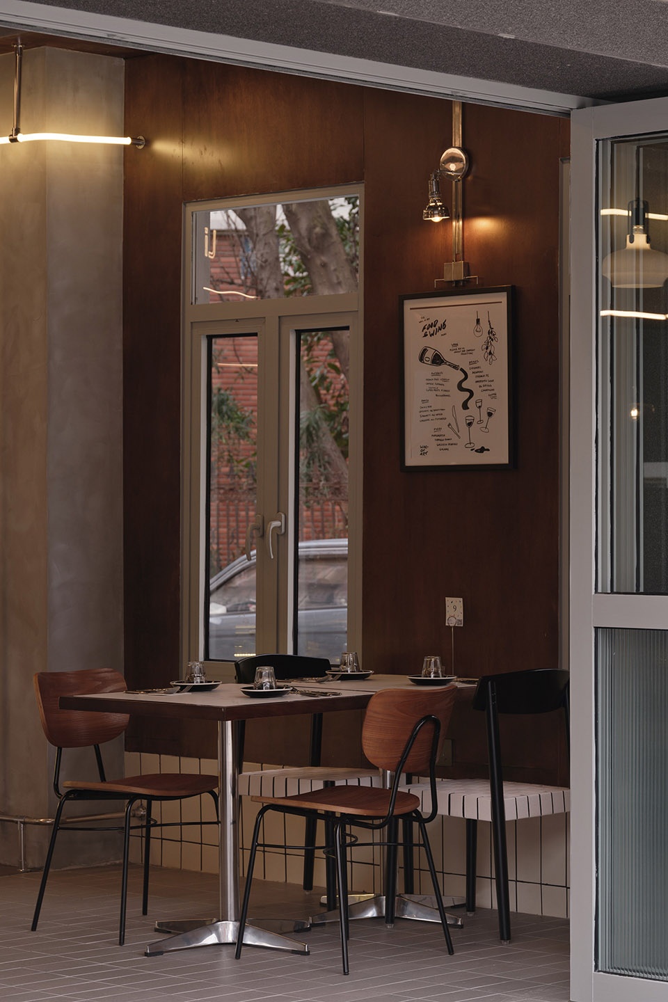 餐廳設計,餐廳設計案例,餐廳設計方案,休閑餐廳設計,餐廳裝修,社區餐廳設計,浙江義烏,Life&salt食光與鹽餐廳,有七設計工作室