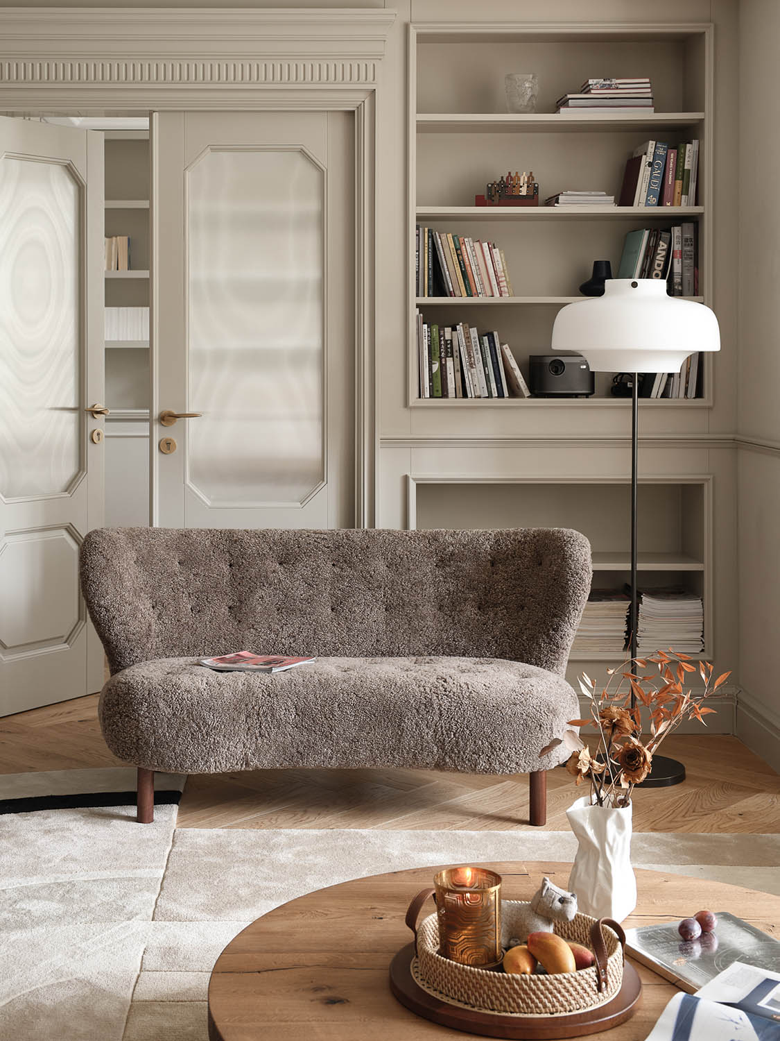 200㎡大平層設計,200㎡,住宅設計案例,住宅設計,法式風格住宅設計,現代法式風格住宅設計,大平層設計,南京西路中凱城市之光,大平層設計案例,大平層設計方案,南京西路大平層-藏有“半畝花田”,示覺設計