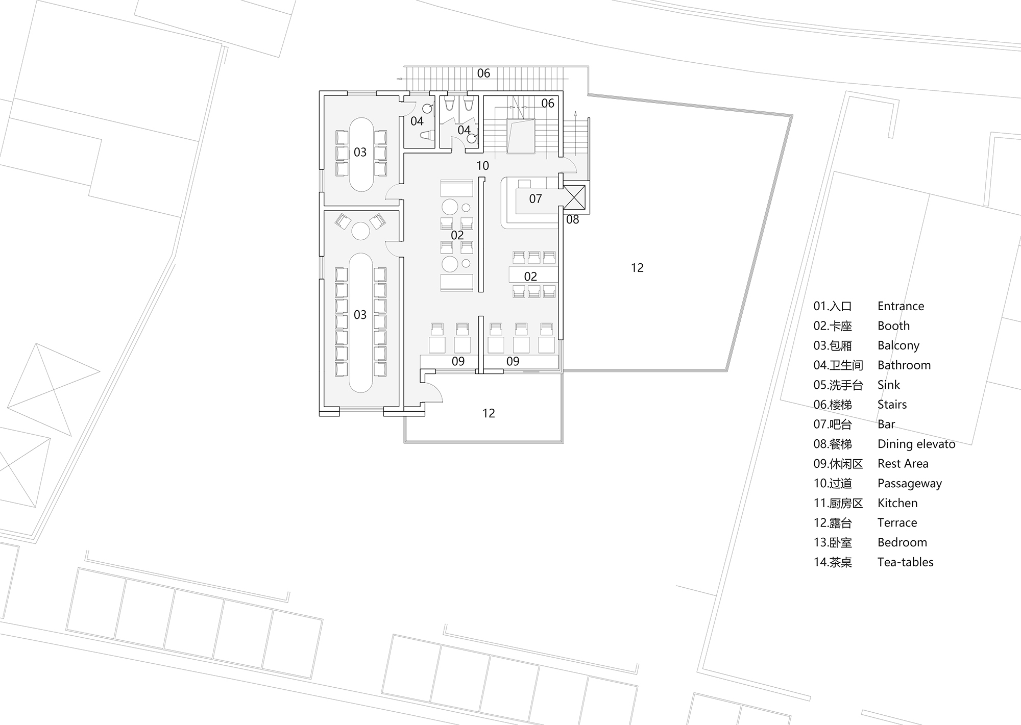 餐廳設計,餐吧設計,餐吧設計案例,餐吧設計方案,度假餐廳設計,休閑餐吧設計,蘇州,環湖公路邊的度假餐吧,楊楠,平介設計